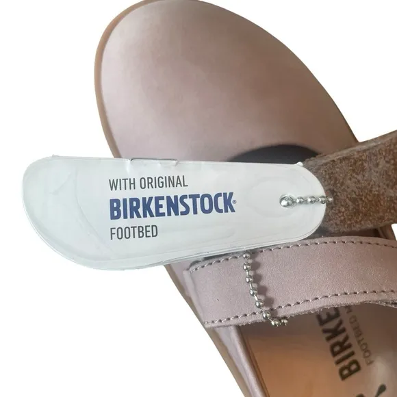 Birkenstock Lora Taupe Mary Jane Shoes Narrow Fit Size 6