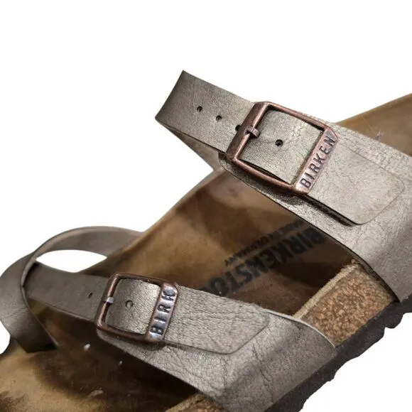 Birkenstock Mayari Leather sandals Size 42 Womens 11 Men's 9 Outdoor Buckle Stra