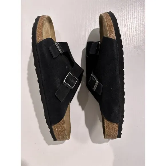 Birkenstock Zürich Unisex Sandals | Suede Leather - Sz Eu 44 US 11 Men’s