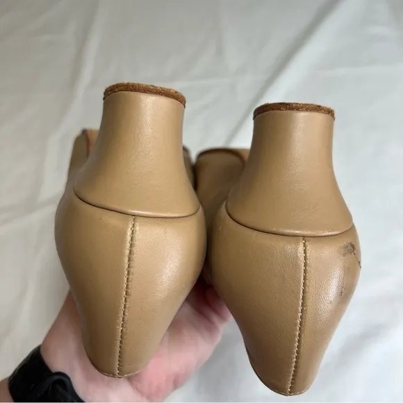 Bloch broadway low nude tan character dance shoes size 8.5