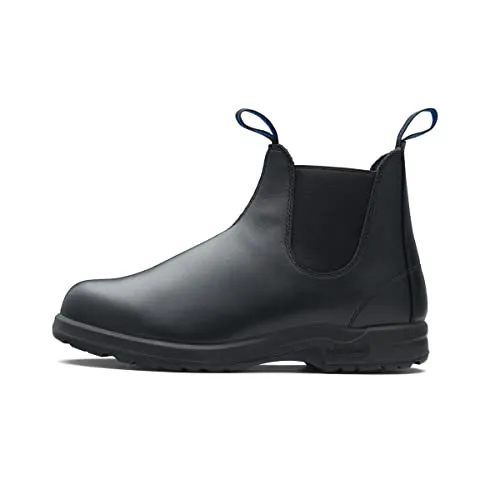 Blundstone 2241 Men's All-Terrain Thermal Series Waterproof Premium Leather Chelsea Boots with Insulated Shearling Footbed & Shock Absorption, Black, 12 US Men / 11 AU