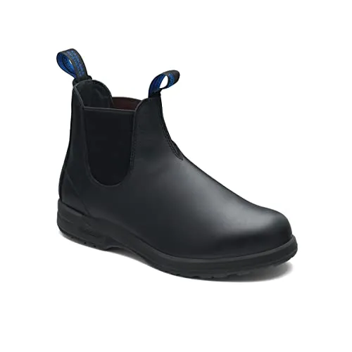 Blundstone 2241 Men's All-Terrain Thermal Series Waterproof Premium Leather Chelsea Boots with Insulated Shearling Footbed & Shock Absorption, Black, 12 US Men / 11 AU