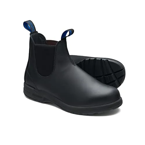 Blundstone 2241 Men's All-Terrain Thermal Series Waterproof Premium Leather Chelsea Boots with Insulated Shearling Footbed & Shock Absorption, Black, 12 US Men / 11 AU