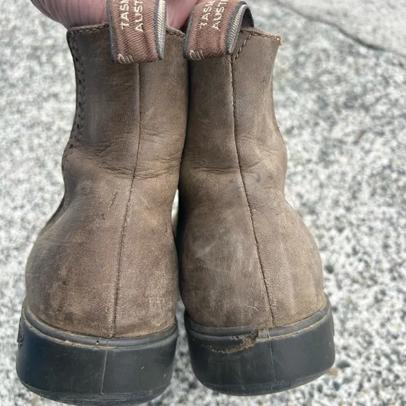 Blundstone awesome Rugged Brown and Black Combat Moto Boots