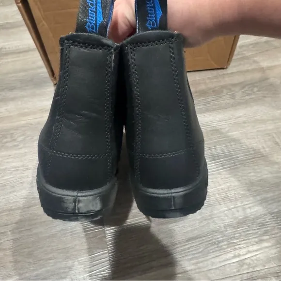Blundstone BL 566 Thermal Waterproof Black Leather Chelsea Boots