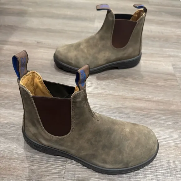 Blundstone BL 584 Rustic Brown Premium Waterproof Thermal Chelsea Boots