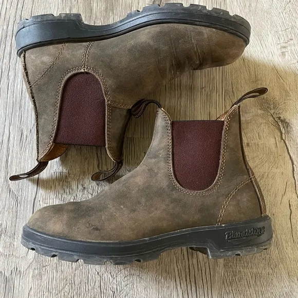 Blundstone Rustic Brown Chelsea Boots 585
