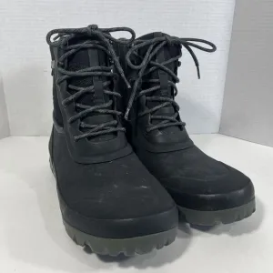 BOGS ARCATA LACE Black Rubber‎ Waterproof Snow Outdoor Winter Boots Men's 11