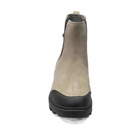 BOGS Holly Waterproof Chelsea Boots Size 7 TAUPE