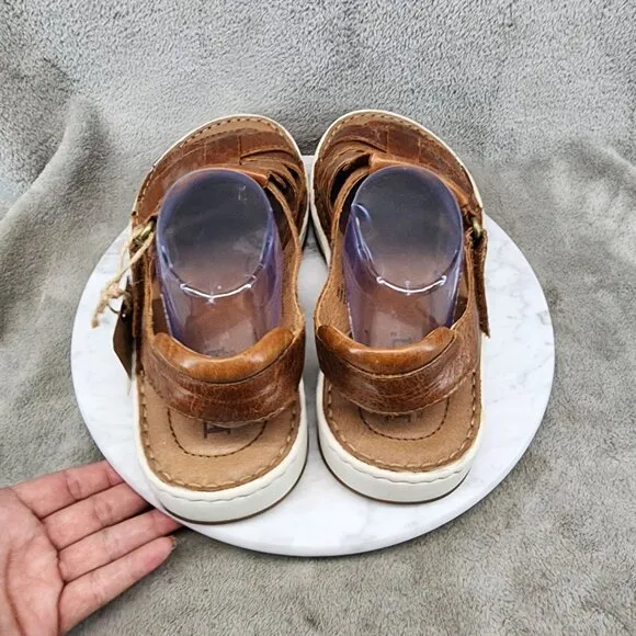Born Shoes Mens Size 10 Brown Leather Sandals *NWOT*