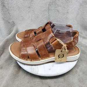 Born Shoes Mens Size 10 Brown Leather Sandals *NWOT*