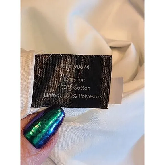 Boston Proper Lightweight Cotton Skirt, Seascape Yacht Sailboat Print | 14 NWT