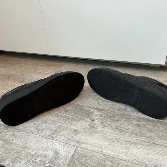 Bottega Veneta Woven Leather Slip-On Sneakers Italian Black Italy/EU 38 = US 8