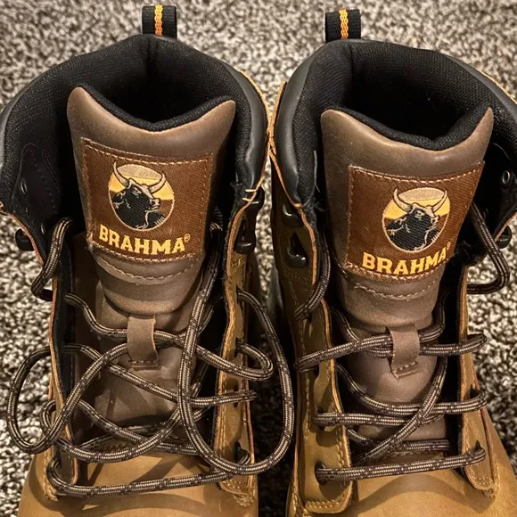 Brahma Men's Brown Work Boots