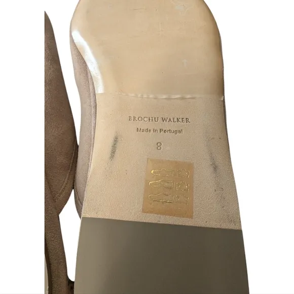 Brochu Walker The Soho Mule Slip-On Shoes Shearling Suede Quiet Luxury