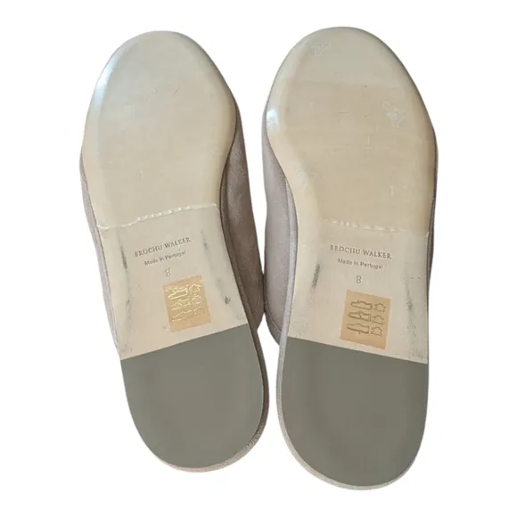 Brochu Walker The Soho Mule Slip-On Shoes Shearling Suede Quiet Luxury
