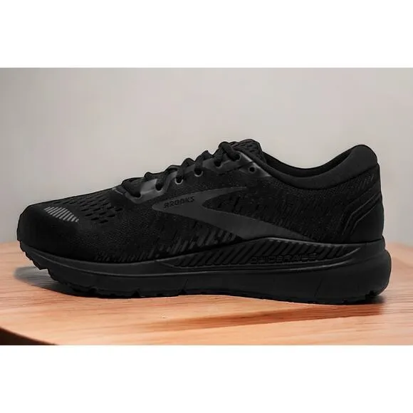 Brooks Addiction GTS 15 Black Road Running Wide Fit Shoes Mens 10 New in Box
