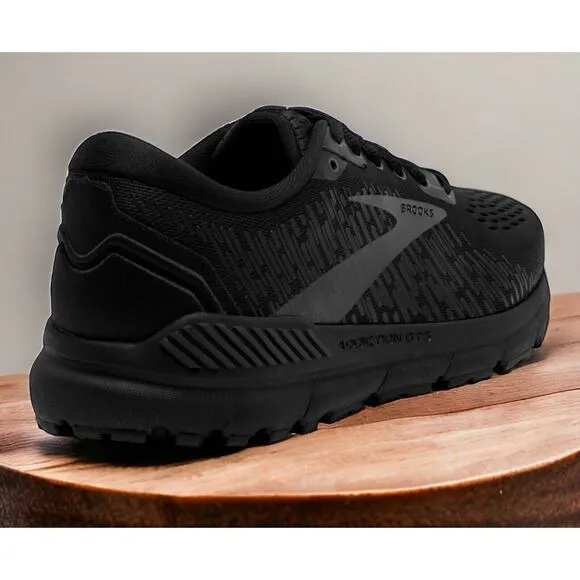 Brooks Addiction GTS 15 Black Road Running Wide Fit Shoes Mens 10 New in Box