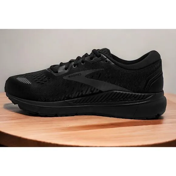 Brooks Addiction GTS 15 Black Road Running Wide Fit Shoes Mens 10 New in Box