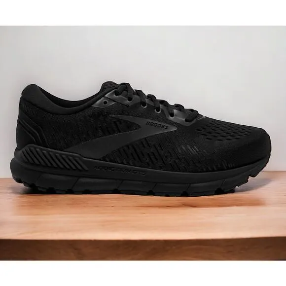 Brooks Addiction GTS 15 Black Road Running Wide Fit Shoes Mens 10 New in Box