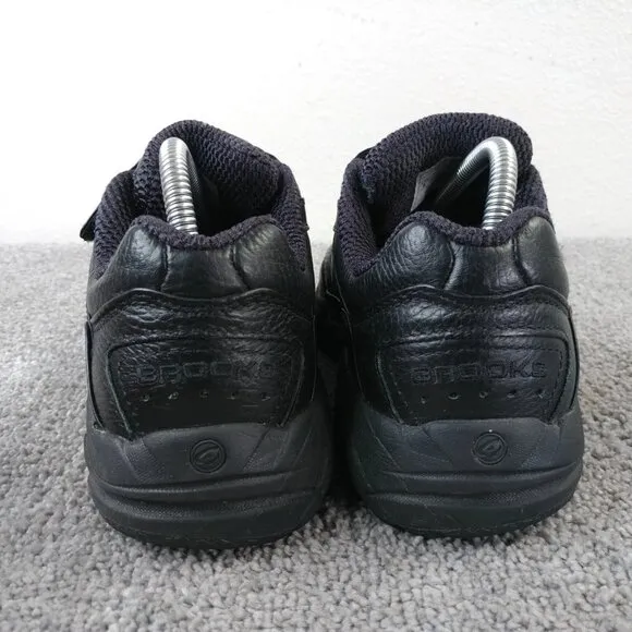 Brooks Addiction Walker V-Strap 2 Womens Size 9 D WIDE Running Shoes Black Low