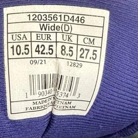Brooks Ghost 14 Shoes Women's 10.5 D WIDE Running Sneakers Peacoat Yucca Navy