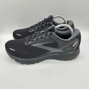Brooks Ghost 14 Triple Black Running Shoes Men's Size: 8 (2E Wide) New