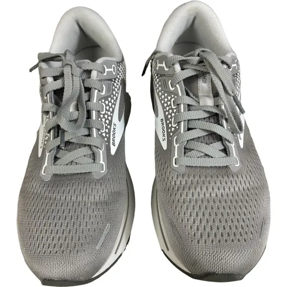 Brooks Ghost 14 Womens Running Shoes Gray Sneakers Athletic Size 9 D (wide)