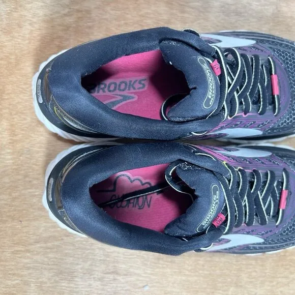 Brooks Glycerin 15 Women Size 8.5 Black Running Shoes Sneakers