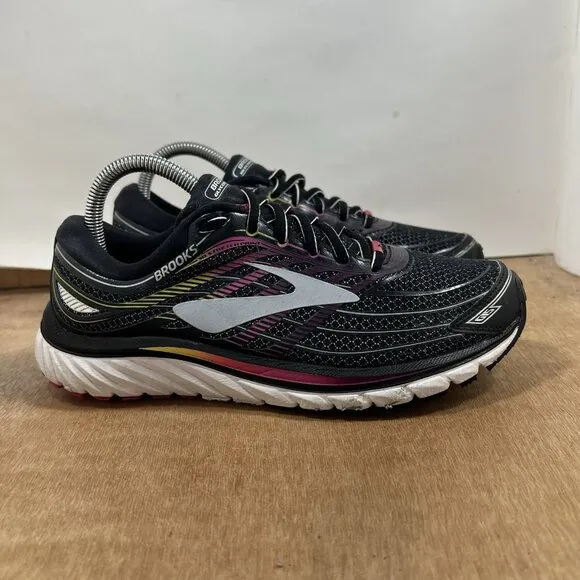 Brooks Glycerin 15 Women Size 8.5 Black Running Shoes Sneakers