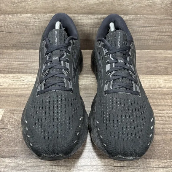 Brooks Glycerin 20 Black Mens US Size 11.5 Wide 1103822E020 Running Shoes
