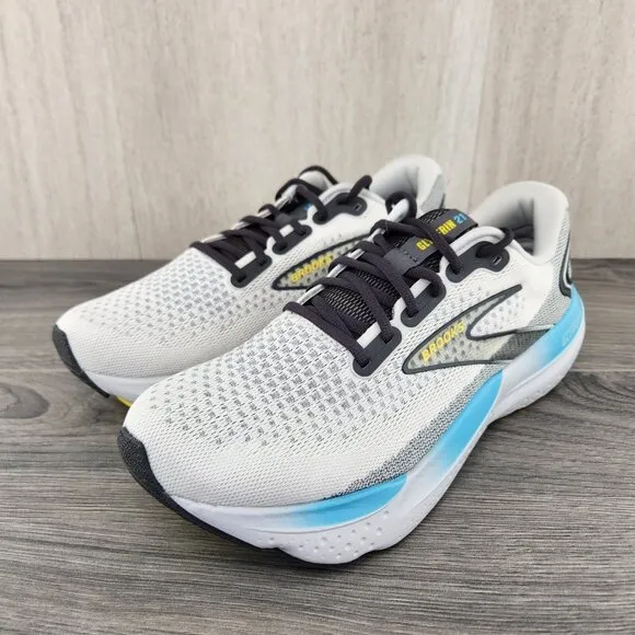 Brooks Glycerin 21 Size 12 Mens Coconut Forged Iron Grey Black Casual Shoes