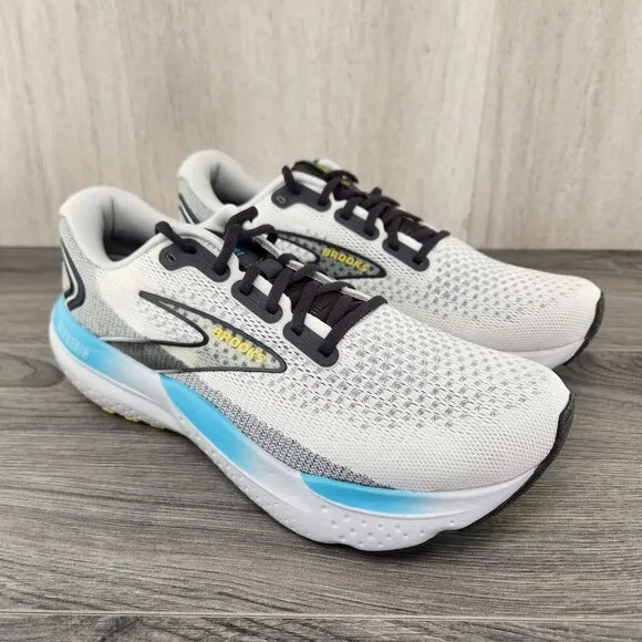Brooks Glycerin 21 Size 12 Mens Coconut Forged Iron Grey Black Casual Shoes