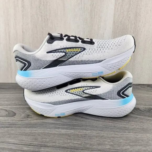 Brooks Glycerin 21 Size 12 Mens Coconut Forged Iron Grey Black Casual Shoes