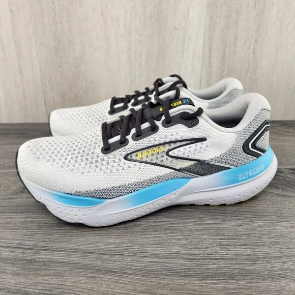 Brooks Glycerin 21 Size 12 Mens Coconut Forged Iron Grey Black Casual Shoes