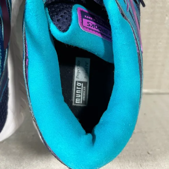 Brooks' Men's Addiction 13 - Navy / Teal / Purple Size 12 2E - X Wide