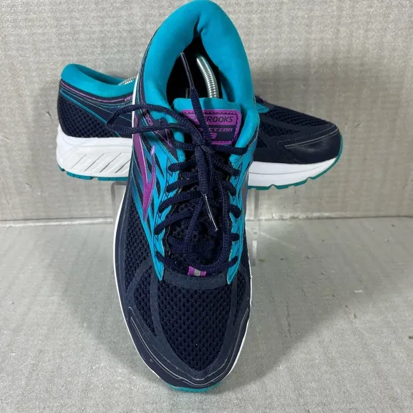 Brooks' Men's Addiction 13 - Navy / Teal / Purple Size 12 2E - X Wide