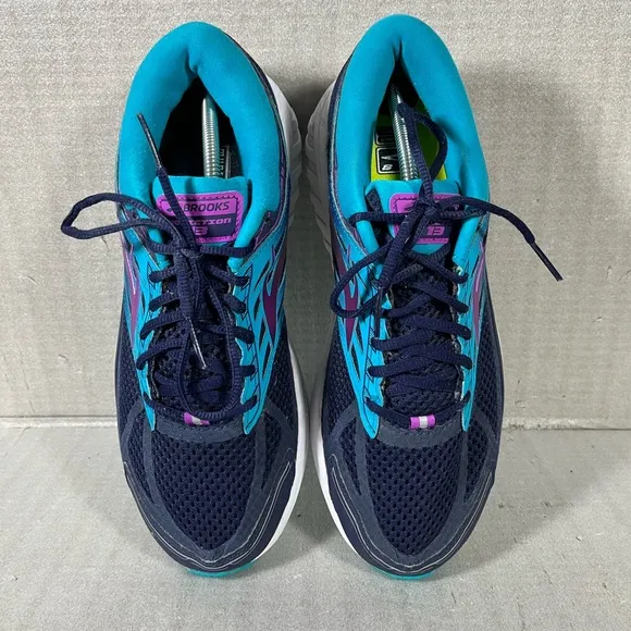 Brooks' Men's Addiction 13 - Navy / Teal / Purple Size 12 2E - X Wide