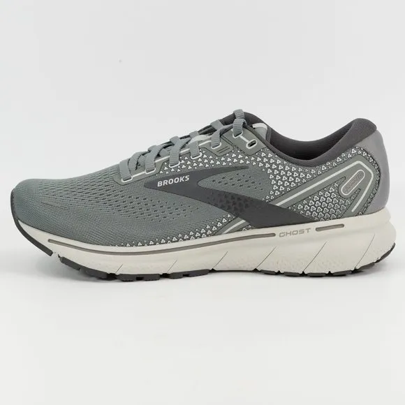 Brooks Men's Ghost 14 'Grey Alloy Oyster' 110369-2E-067 WIDE Running Jogging Gym