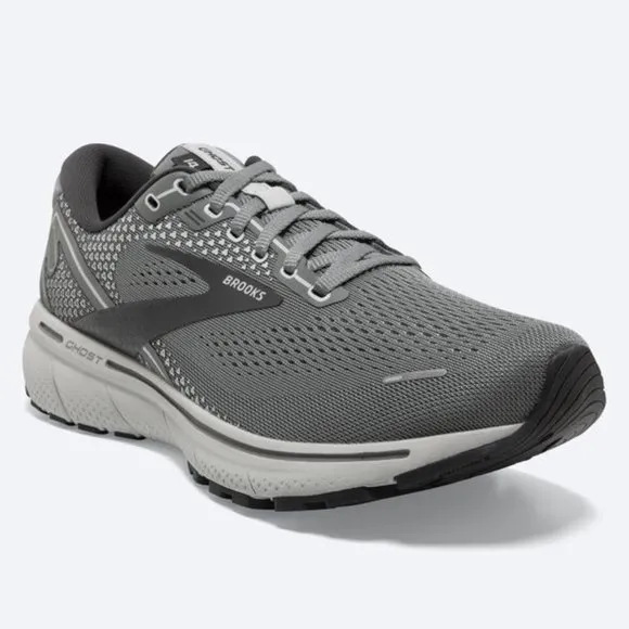 Brooks Men's Ghost 14 'Grey Alloy Oyster' 110369-2E-067 WIDE Running Jogging Gym