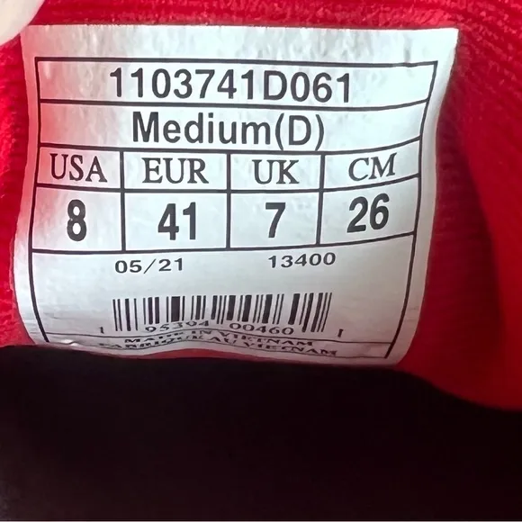 BROOKS Revel 5 Men's Grey Red Shoe Size 8