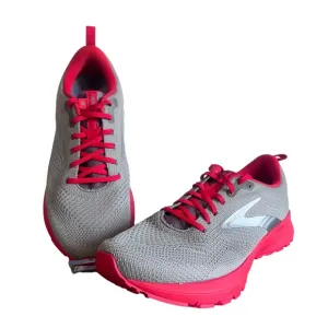 BROOKS Revel 5 Men's Grey Red Shoe Size 8