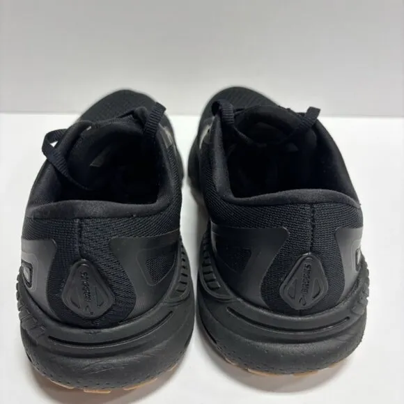Brooks Women’s Adrenaline GTS 23, Black Running Shoes, 9 Wide