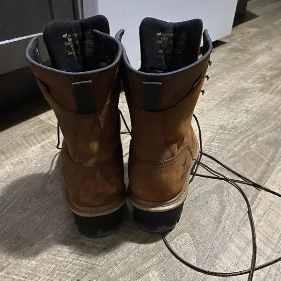 Brown Leather Work Boots