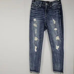 Buckle black ankle skinny jeans size 25