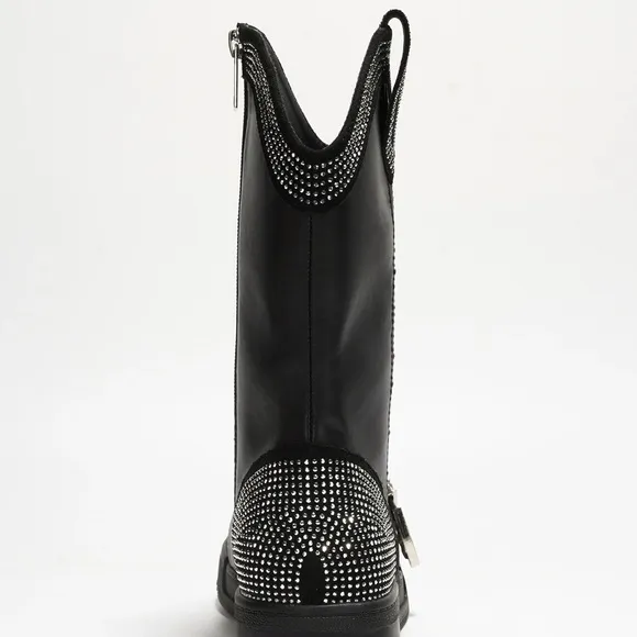 Buckle up Rider Rhinestone Boots by Cape Robbin