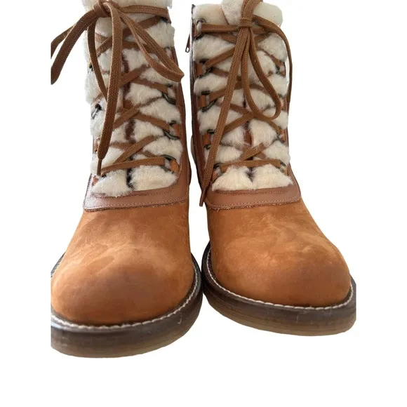 Bueno Teddy Tobacco Nubuck Boots - Rugged and Cozy Footwear EU 41 U.S. 10.5