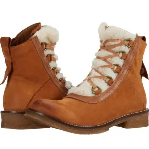 Bueno Teddy Tobacco Nubuck Boots - Rugged and Cozy Footwear EU 41 U.S. 10.5