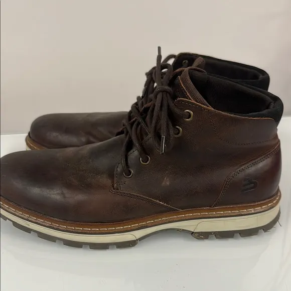 Bull Boxer Men's Brown Leather Boots 11