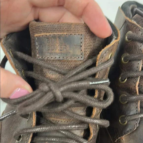 Bull Boxer Men's Brown Leather Boots 11